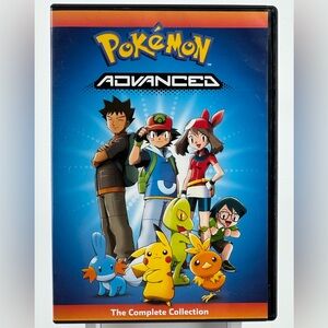 Pokémon Advanced: The Complete Collection on DVD. 5 Total Discs.